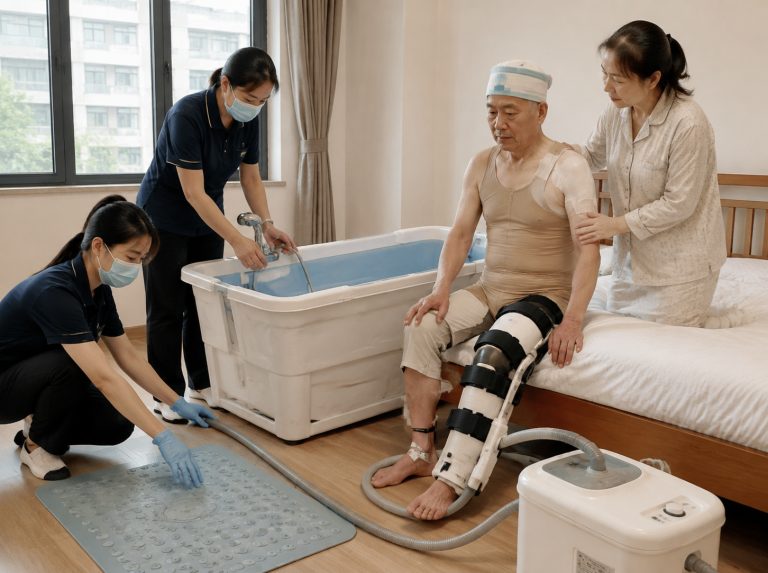 江苏术后康复居家助浴服务